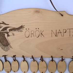 Örök naptár férfiaknak - otthon & életmód - dekoráció - fali és függő dekoráció - falinaptár & öröknaptár - Meska.hu