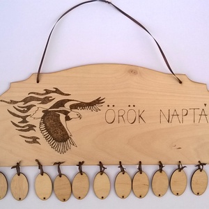 Örök naptár férfiaknak - otthon & életmód - dekoráció - fali és függő dekoráció - falinaptár & öröknaptár - Meska.hu