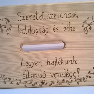 Népies sámli, Otthon & Életmód, Bútor, Szék & Fotel, Famegmunkálás, Gravírozás, pirográfia, MESKA