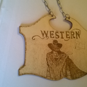 Westernes kép - otthon & életmód - dekoráció - fali és függő dekoráció - felirat - Meska.hu