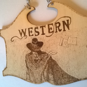 Westernes kép - otthon & életmód - dekoráció - fali és függő dekoráció - felirat - Meska.hu