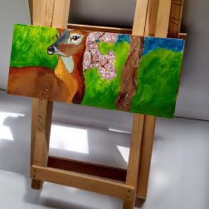 Szarvasos összecsukható szék - otthon & életmód - bútor - szék & fotel - Meska.hu