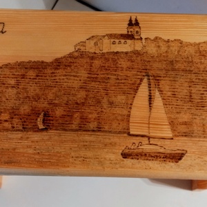 Balatonos sámli - otthon & életmód - babaszoba, gyerekszoba - gyerek szék, sámli - Meska.hu