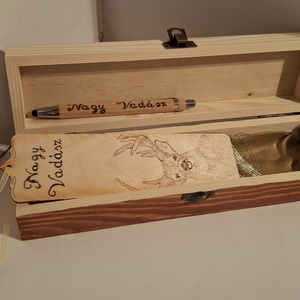 Nagy vadász tolltartója - otthon & életmód - papír, írószer - tolltartó & ceruzatekercs - Meska.hu