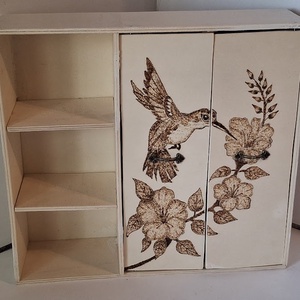 Kolibris nagy baba szekrény - Meska.hu