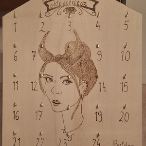 Horoszkópos adventi naptár - karácsony - adventi díszek - adventi naptár - Meska.hu