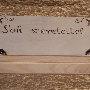 Tervezhető pénzátadó doboz, Esküvő, Emlék & Ajándék, Nászajándék, Esküvői pénzátadó doboz, Gravírozás, pirográfia, MESKA