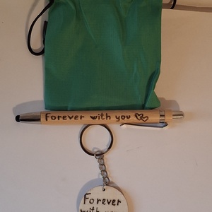 Gravírozott toll szett - Meska.hu