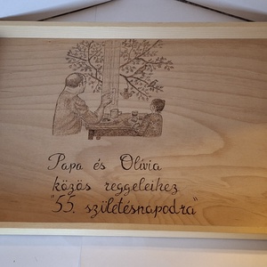 Családi tálca - Meska.hu
