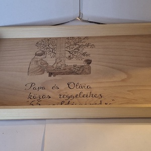 Családi tálca - otthon & életmód - konyhafelszerelés, tálalás - tálalás - tálca - Meska.hu