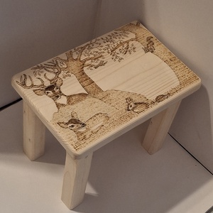 Mese erdei kisszék - baba - mama - babaszobabútor - gyerek szék, sámli - Meska.hu