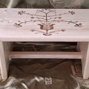 Matyó mintás sámli - Meska.hu