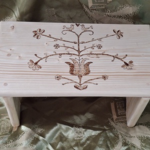 Matyó mintás sámli - otthon & életmód - bútor - szék & fotel - Meska.hu