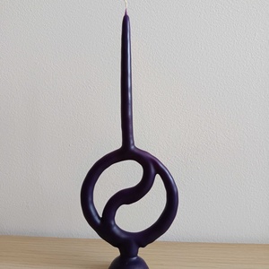 Jin-jang gyertya, Otthon & Életmód, Gyertya, illat, aroma, Gyertya, Gyertya-, mécseskészítés, MESKA