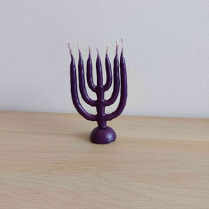 Menora gyertya - otthon & életmód - gyertya, illat, aroma - gyertya - Meska.hu