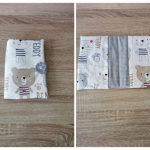 Teddy macis egészségügyi kis könyv borító - Meska.hu