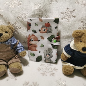 Erdei állatos egészségügyi kis könyv borító, Otthon & Életmód, Papír, írószer, Könyv- és füzetborító, Varrás, MESKA