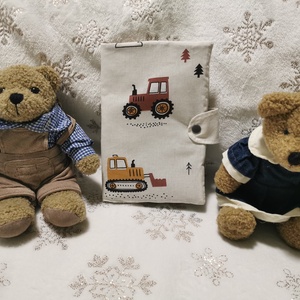 Munkagépes egészségügyi kis könyv borító, Otthon & Életmód, Papír, írószer, Könyv- és füzetborító, Varrás, MESKA