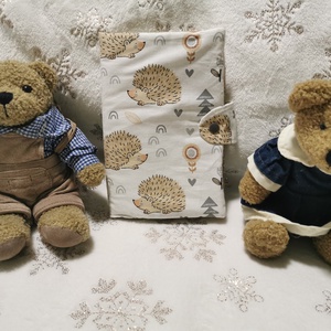 Sünis egészségügyi kis könyv borító, Otthon & Életmód, Papír, írószer, Könyv- és füzetborító, Varrás, MESKA