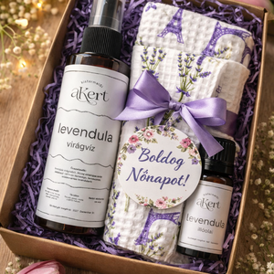 Levendulás Arcrituálé � ajándékdoboz  Nőnapra - Meska.hu