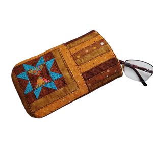  Patchwork szemüvegtok - táska & tok - pénztárca & más tok - szemüvegtok - Meska.hu