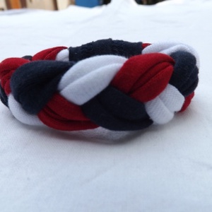 Matróz textil nyaklánc és karkötő szett -  - Meska.hu