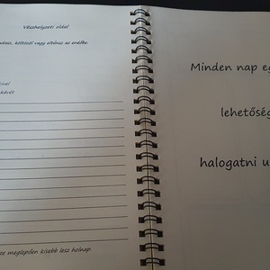 Túlélő napló - otthon & életmód - papír, írószer - jegyzetfüzet & napló - Meska.hu
