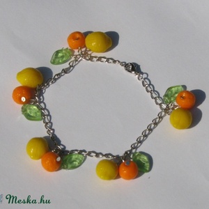 Citrus karkötő - ékszer - karkötő - gyöngyös karkötő - Meska.hu