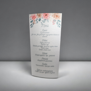 Varázsolja el vendégeit ezzel az elegáns, 3 az 1-ben asztali kiegészítővel! - esküvő - meghívó & kártya - menü - Meska.hu