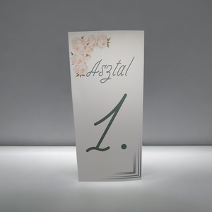 Varázsolja el vendégeit ezzel az elegáns, 3 az 1-ben asztali kiegészítővel!, Esküvő, Meghívó & Kártya, Menü, Papírművészet, MESKA