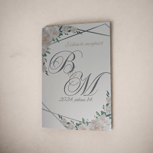 Romantikus kezdet: Az Önök egyedi esküvői meghívója, Esküvő, Meghívó & Kártya, Meghívó, Papírművészet, MESKA