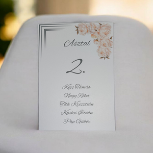 GONDOSKODÁS ÉS STÍLUS: A TÖKÉLETES ÜLTETÉSI REND, Esküvő, Meghívó & Kártya, Ültetési rend, Papírművészet, MESKA