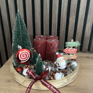 Adventi koszorú - Meska.hu