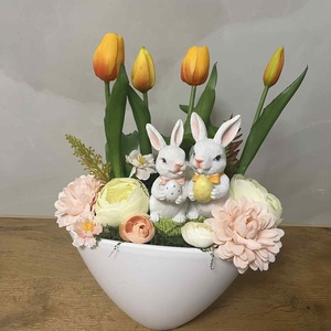 Tavaszi asztaldísz - Meska.hu