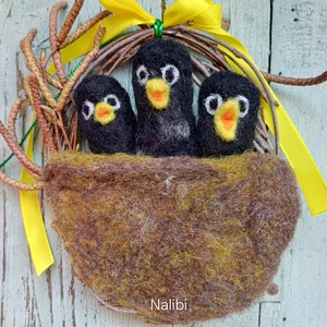 Tűnemezelt fecskefészek, Otthon & Életmód, Dekoráció, Ajtó- és ablak dekoráció, Ajtódísz & Kopogtató, , MESKA