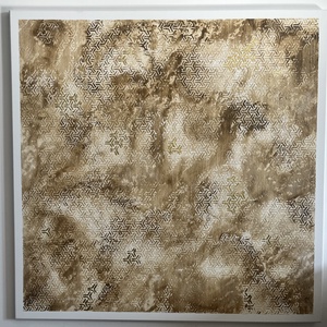 Abszrakt modern festmény  100x100cm - otthon & életmód - dekoráció - kép & falikép - vászonkép - Meska.hu