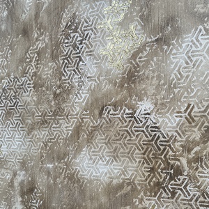 Abszrakt modern festmény  100x100cm - otthon & életmód - dekoráció - kép & falikép - vászonkép - Meska.hu