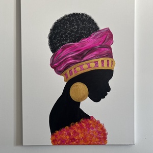 Boho akril falikép 50x70 cm - otthon & életmód - dekoráció - kép & falikép - vászonkép - Meska.hu