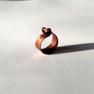 Kunkor - antikolt réz gyűrű -  - Meska.hu