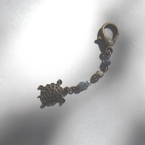 Teknőcös kulcstartó - táska & tok - kulcstartó & táskadísz - táskadísz - Meska.hu