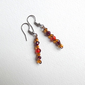 Vidám cukorkák réz fülbevaló - ékszer - fülbevaló - lógó fülbevaló - Meska.hu Vidám cukorkák réz fülbevaló - ékszer - fülbevaló - lógó fülbevaló - Meska.hu