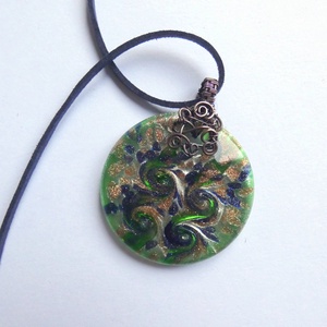 Muranói emlék medál - ékszer - nyaklánc - medál - Meska.hu