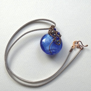 Kék Murano - Meska.hu