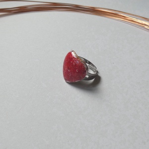 Szívem csücske tűzzománc medál - ékszer - gyűrű - figurális gyűrű - Meska.hu