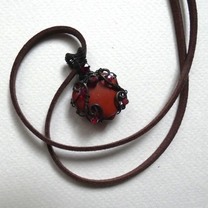 Tiszta szívvel - réz medál, Ékszer, Nyaklánc, Medál, Ékszerkészítés, Fémmegmunkálás, MESKA