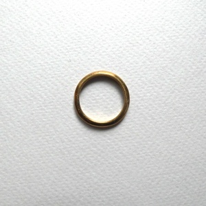 Aranyló karika rét gyűrű - Meska.hu