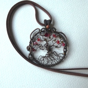 Életfa gyümölcsei réz medál - ékszer - nyaklánc - medál - Meska.hu