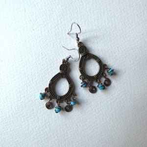 Ezeregy éj fülbevaló - Meska.hu