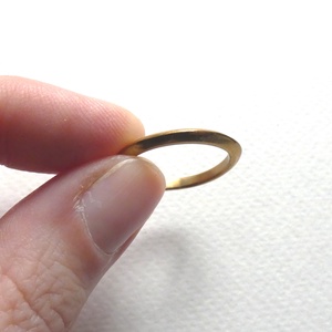 Aranyló karika réz gyűrű, Ékszer, Gyűrű, Kerek gyűrű, Ékszerkészítés, Ötvös, MESKA