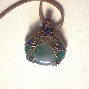 Moha a kertben réz medál, Ékszer, Nyaklánc, Medál, Ékszerkészítés, Fémmegmunkálás, MESKA